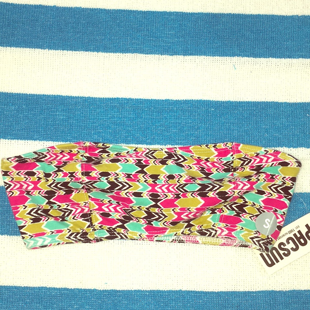 Lilu swim tube top. Small